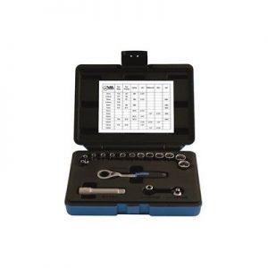 Laser Tools All Drive Go Thru Socket Set - 1/4in. Drive - 17 Piece