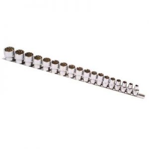 Laser Tools Alldrive Socket Set - 3/8in. Drive - 18 Piece