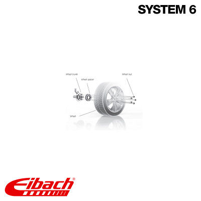 Eibach Pro-Spacer Wheel Spacers - 30mm - Silver - S90-4-30-015