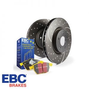 EBC Front Brake Kit Abarth Grande Punto 1.4 T (PD13KF002)