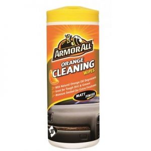 Armorall DashboardÂ Cleaning Wipes - Orange - Tub Of 30