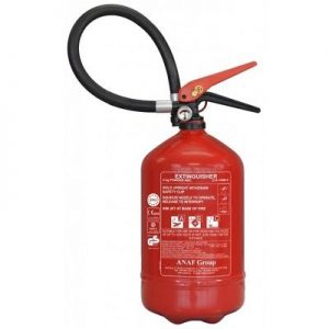 Anaf ABC Dry Powder Fire Extinguisher with Gauge - 4kg