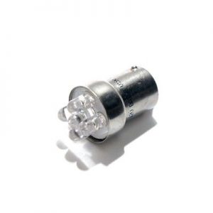 Autolamps LED Bulb - 24V BA15S 5-LED - White