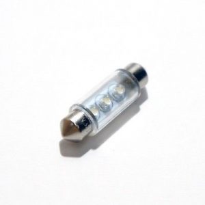 Autolamps LED Bulb - 24V Festoon 11X38mm 3-LED - Red