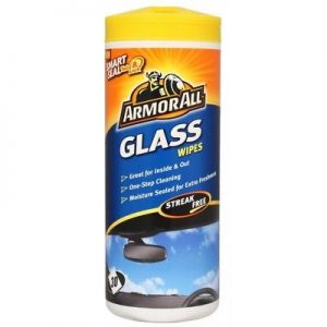 Armorall Glass Wipes - Tub Of 30