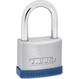 Abus Silver Rock 5 Zinc Padlock - 50mm