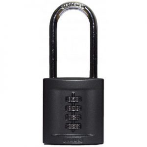 Abus Combination Padlock - Steel - 4 Wheel - 50mm - Long Shackle