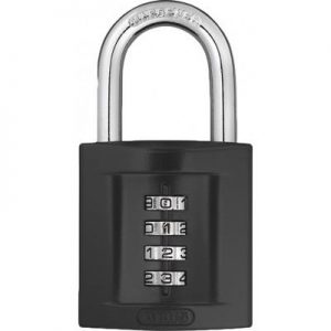 Abus Combination Padlock - Steel - 4 Wheel - 50mm