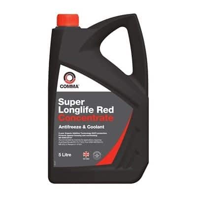 Comma Super Longlife Antifreeze & Coolant - Concentrated - 5 Litre