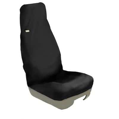 Heavy Duty Designs Technicians Seat Cover - Single - Black