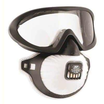 JSP FMP2 FilterSpec Pro Goggles & Disposable Mask - Valved