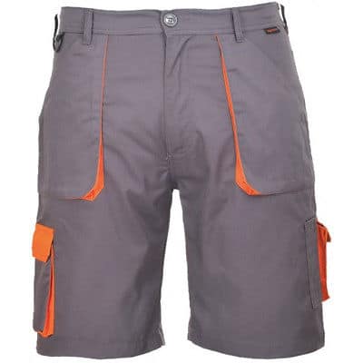 Portwest Texo Contrast Shorts - Charcoal - Large