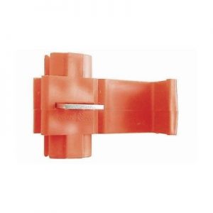 Wot-Nots Wiring Connectors - Red - Self-Stripping Tab - Pack of 2