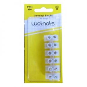 Wot-Nots Wiring Connectors - Clear - 30A Terminal Block