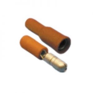 Wot-Nots Wiring Connectors - Red - Male/Female Bullet - Pack of 15