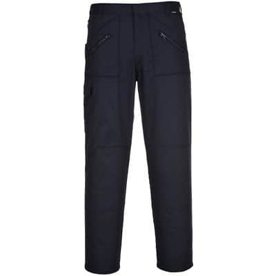 Portwest Action Trousers - Navy - 28in. Waist (Short)