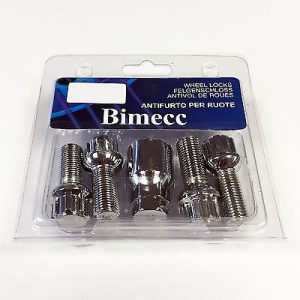 Bimecc M14 x 1.5 Radius Locking Wheel Nuts/Bolts - Volkswagen Transporter T5 03-