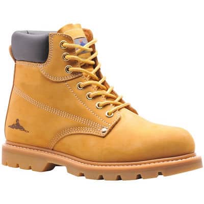 Portwest Welted Safety Boots SB - Honey - UK 6.5