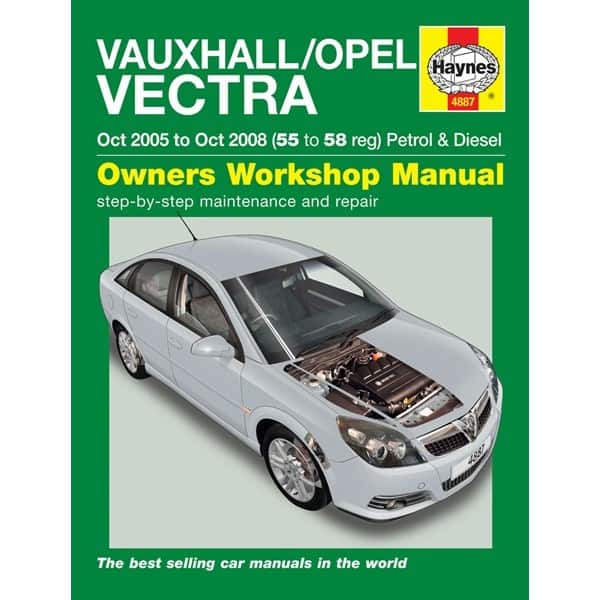 Haynes Vauxhall Opel Vectra (05-08) - Car Manual
