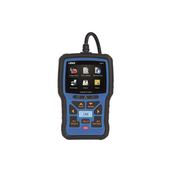 Laser Tools EOBD11 Code Reader & Reset Tool