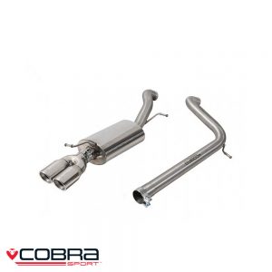 Cobra Sport Audi A1 8X 1.4 TFSI Cat Back Exhaust (N) - AU89