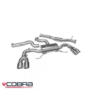 Cobra Sport Audi S1 8X 2.0 TFSI Quattro Cat Back Exhaust (R) - AU63