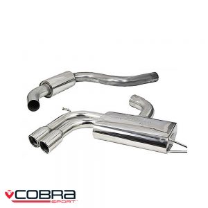 Cobra Sport Audi A3 8P 2.0 TFSI 2WD Cat Back Exhaust (R) - AU14