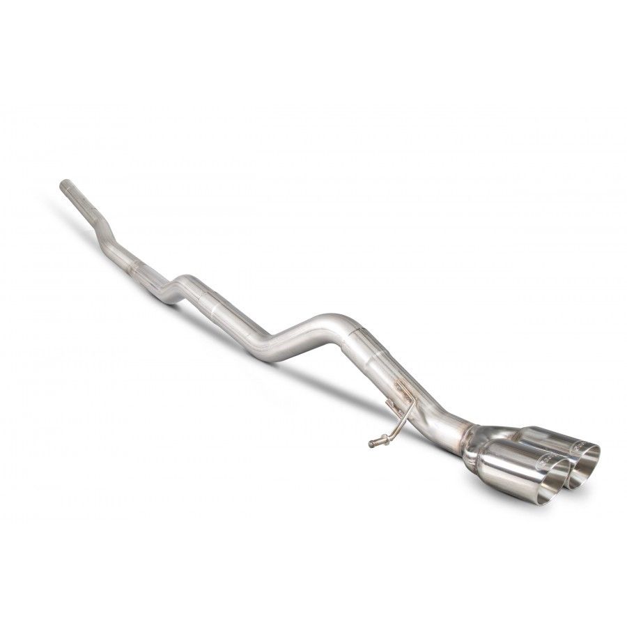 Scorpion Non Resonated Cat/DPF Back Exhaust VW Transporter T5/T6 - SVWS047D