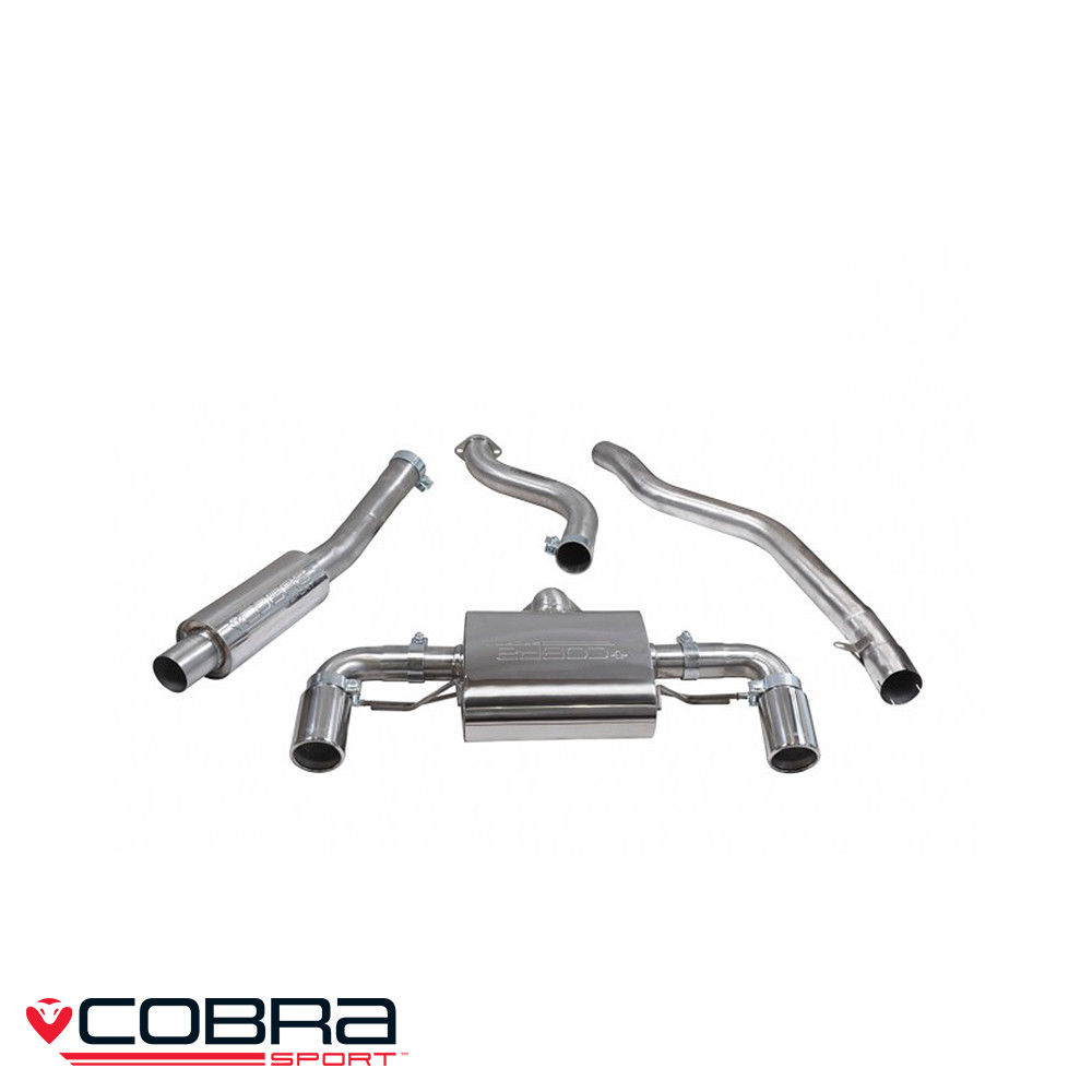 Cobra Sport BMW F20/F21 M140i (Manual) Cat Back Exhaust (R) - BM87