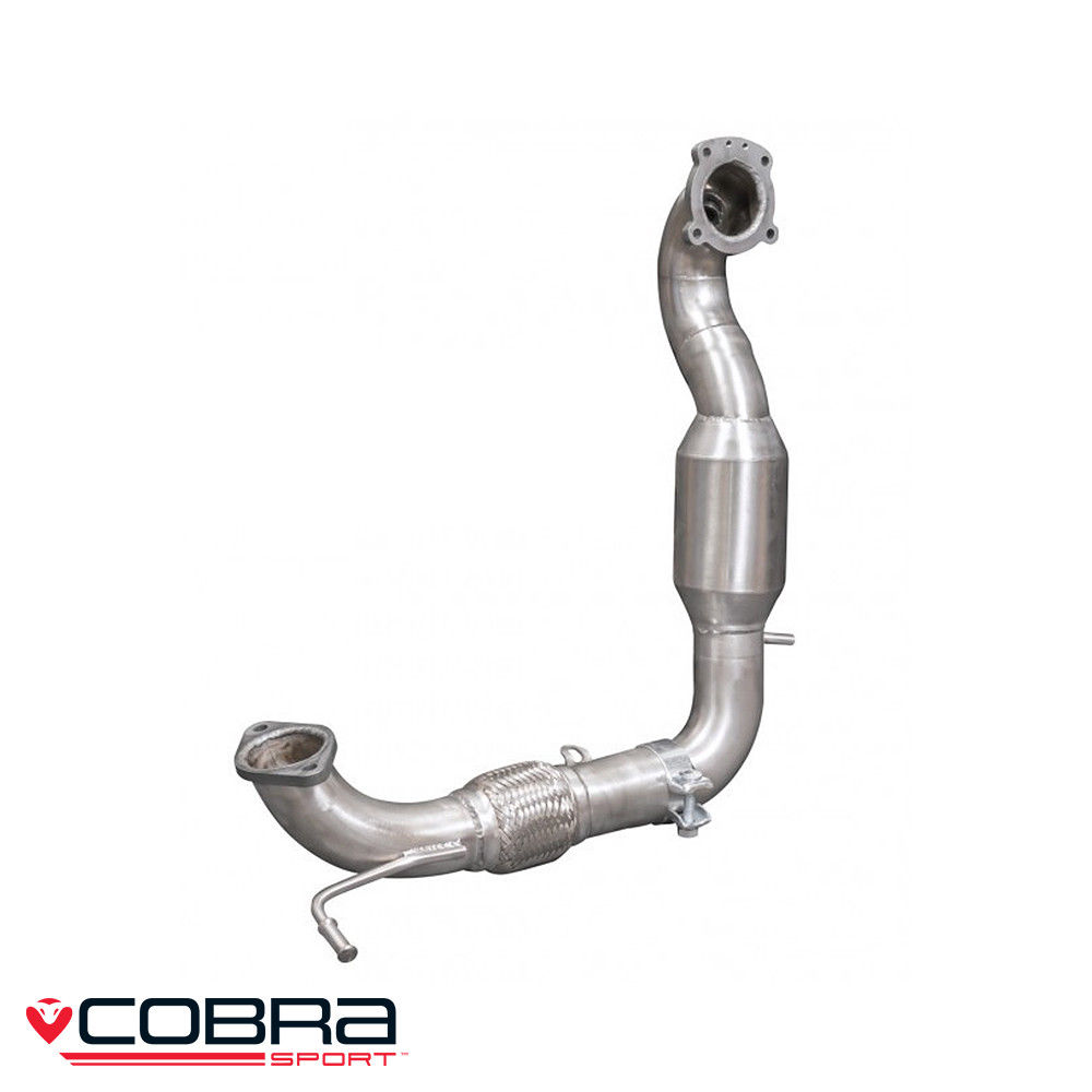 Cobra Sport Ford Fiesta MK7 Zetec S 1.0 EcoBoost Sports Cat Downpipe - FD65