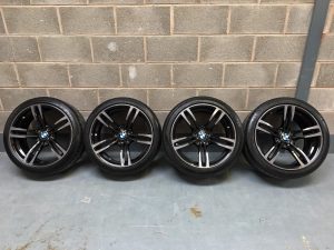 BMW M4 Alloy Wheels - Genuine BMW - Removed From 2016 M4 Coupe