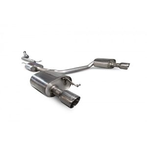 Scorpion Resonated Cat Back Exhaust System Audi A5 B8 2.0 TFSi - SAU072