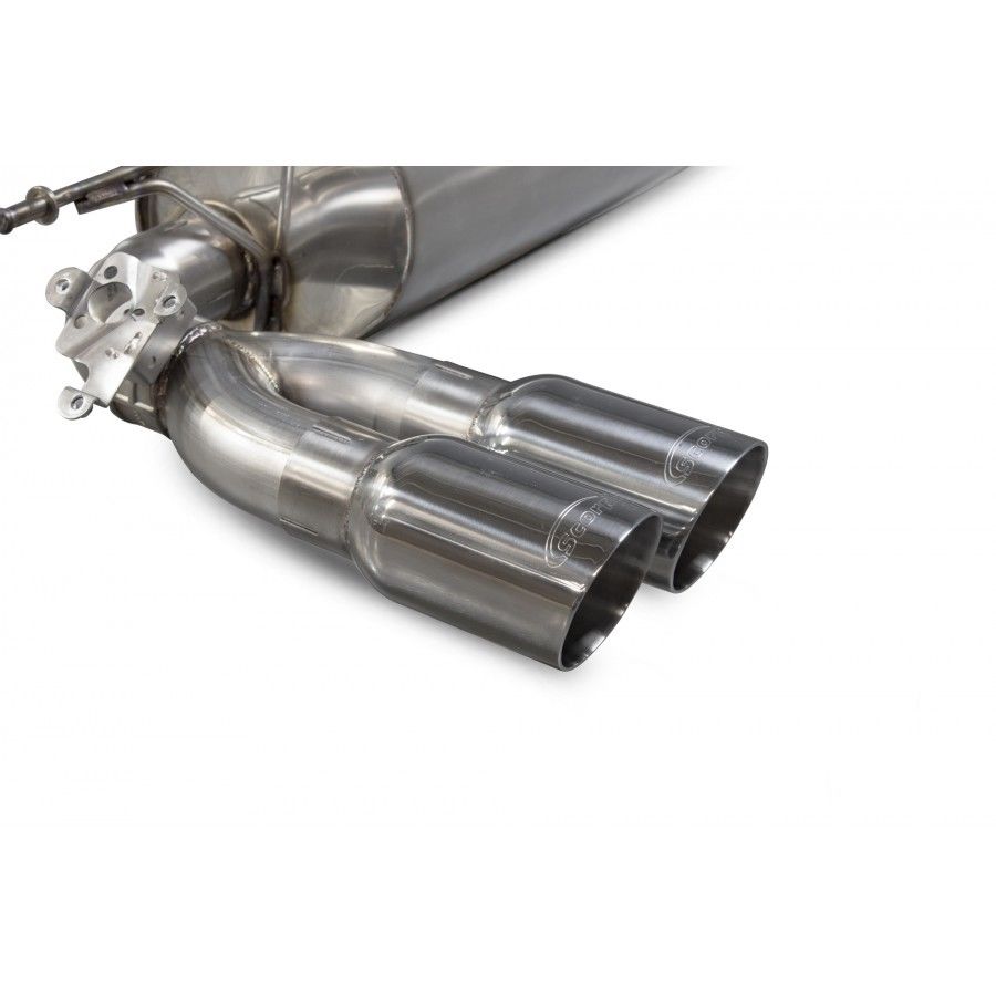 Scorpion 3.15" Cat Back Exhaust System BMW M2 3.0 Twin Turbo F22- SBM075