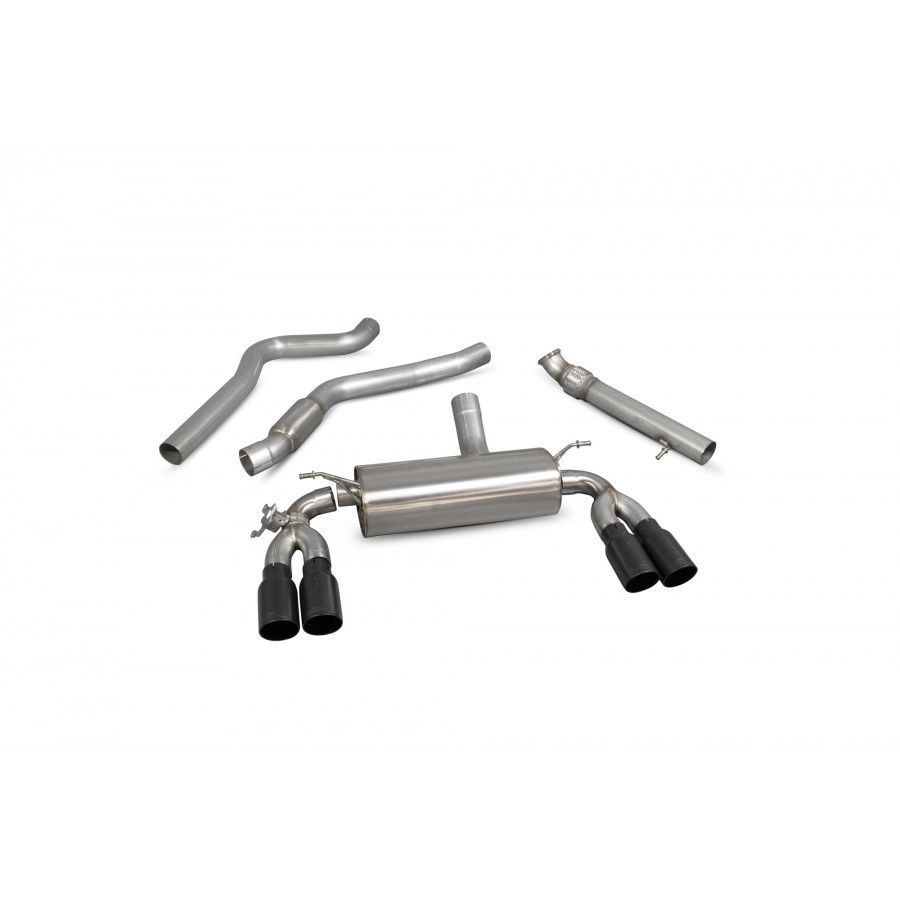 Scorpion 3.15" Cat Back Exhaust System BMW M2 3.0 Twin Turbo F22- SBM075C
