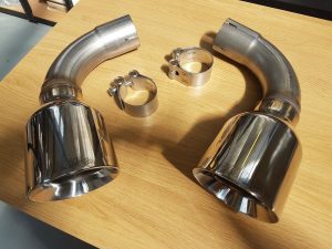 Milltek GT100 Exhaust Tips With Clamps - SSXFD072/SSXFD075/SSXFD076/SSXFD077