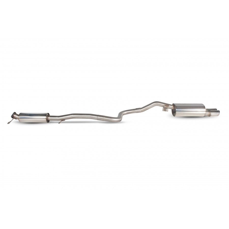 Scorpion 2.5" Resonated Cat Back Exhaust Ford Fiesta Mk7 1.6T ST180/200 - SFD073