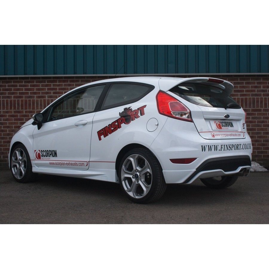 Scorpion 2.5" Resonated Cat Back Exhaust Ford Fiesta Mk7 1.6T ST180/200 - SFD073