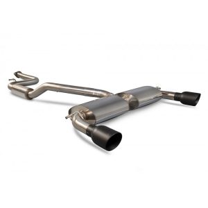 Scorpion 2.5" Resonated Cat Back Exhaust Ford Focus Mk2 2.5T ST225 - SFD069C