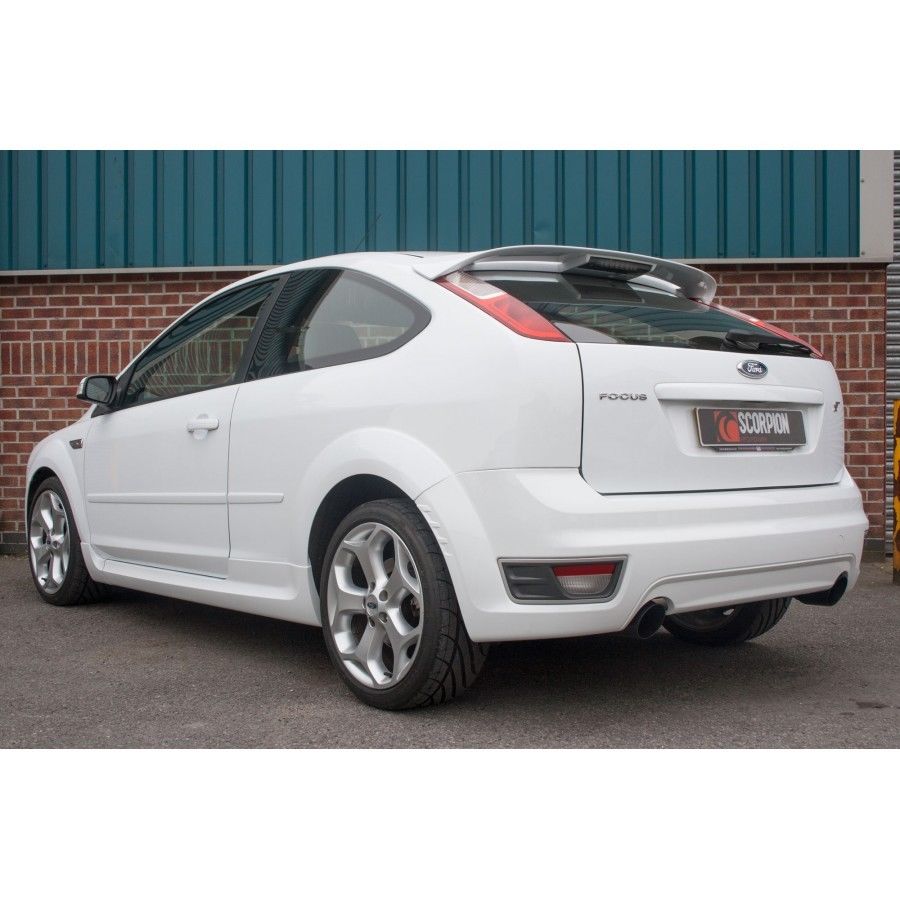 Scorpion 2.5" Non Res Cat Back Exhaust Ford Focus Mk2 2.5T ST225 - SFDS069C