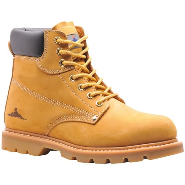 Portwest Welted Safety Boots SB - Honey - UK 6.5