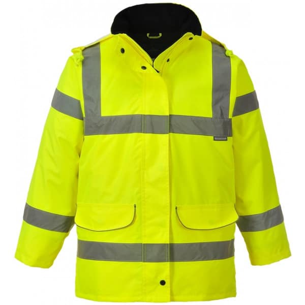 Portwest Hi-Vis Ladies Traffic Jacket - Yellow - Medium
