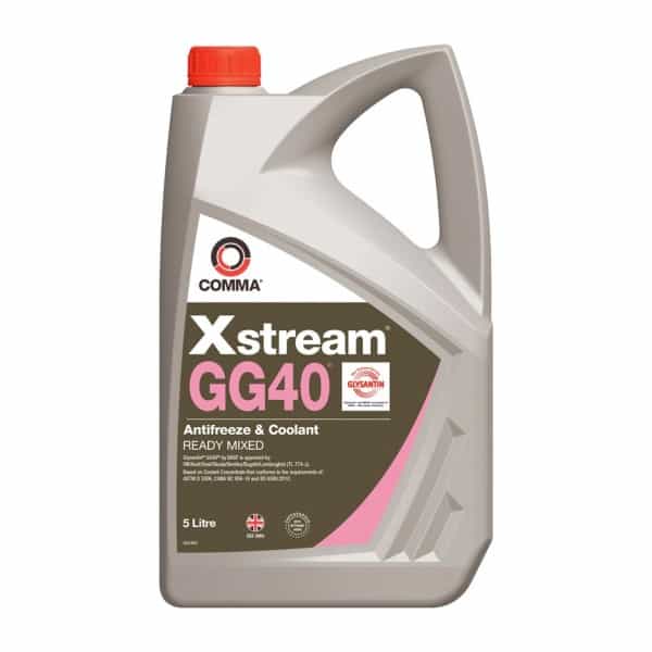 Comma Xstream GG40 Antifreeze & Coolant - Ready To Use - 5 Litre